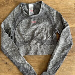 Gymshark long sleeve , cropped